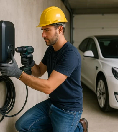 Installer une borne de recharge pour votre voiture électrique