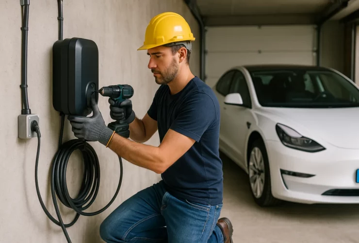 Installer une borne de recharge pour votre voiture électrique