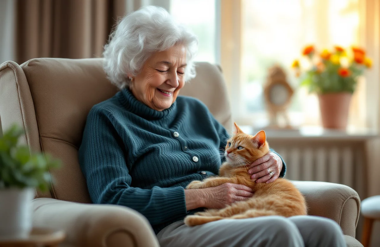 Comment un chat a sauvé une grand-mère de la dépression : 3 témoignages touchants